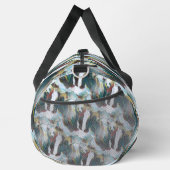 Two Bears in Winter Wildlife Abstract Art Duffle Bag (Rechts)