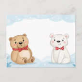 Two Bears Postkarte (Vorderseite)
