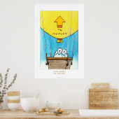 two bears to heaven poster (Küche)