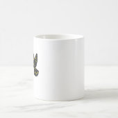Two Birds Zodiac Mug • Harmonious Dual Silhouette Kaffeetasse (Mittel)