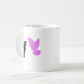 Two Birds Zodiac Tasse • Himmelszwillinge im Flug  (Vorderseite Links)
