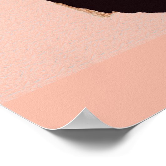 Two Black Cats Print Poster (Ecke)