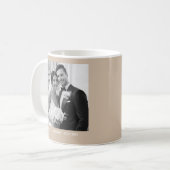 Two Black & White Photos Modern Minimalist  Kaffeetasse (Vorderseite Links)