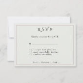Two Brides Hand Drawn Pencil Illustration   RSVP Karte (Rückseite)