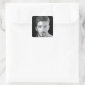 Two Brothers Legend, Kraków, Poland Myth Quadratischer Aufkleber (Tasche)