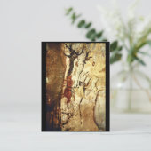 Two Bulls', Lascaux, Dordogne_Art der Antike Postkarte (Stehend Vorderseite)