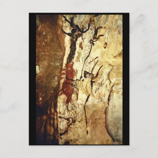 Two Bulls', Lascaux, Dordogne_Art der Antike Postkarte (Vorderseite)