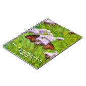 Two Butterflies Butterfly Faith Prayer Journal Notizblock (Linke Seite)