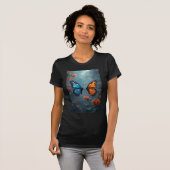 Two butterfly  T-Shirt (Vorne ganz)