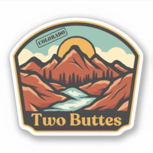 Two Buttes, Colorado Aufkleber