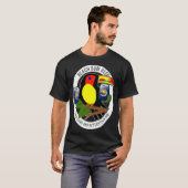 Two Cans Are Better Than One Funny Toucan Beer T-Shirt (Vorne ganz)
