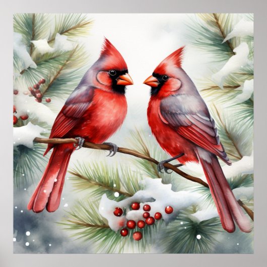 Two Cardinals Poster (Vorne)