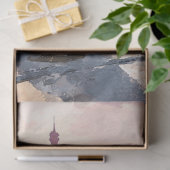 Two Cats On A Paris Rooftop Seidenpapier (Geschenk)