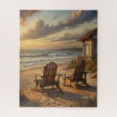 Two Chairs on a Beach Puzzle (Vertikal)