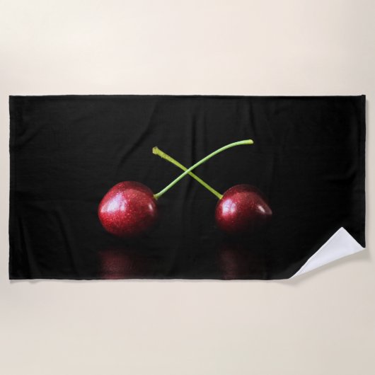 Two Cherries btcna Strandtuch (Vorderseite)