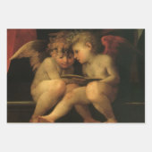 Two Cherubs Reading by Rosso Fiorentino, Angels Geschenkpapier Set (Vorderseite 2)