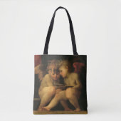 Two Cherubs Reading by Rosso Fiorentino, Angels Tasche (Vorderseite)