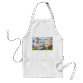 Two Chickens Farmhouse Cooking Apron Schürze