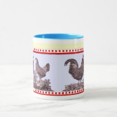 Two Chickens Kitchen Classic Old-Fashioned Tasse (Zentrum)