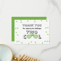 TWO Cool Sonnenbrille 2. Geburtstagsfeier Papierpl