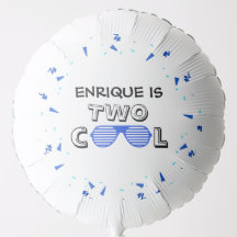 TWO Cool Sonnenbrille 2. Geburtstagsfeier Papptell