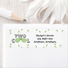 TWO Cool Sunglass 2nd Birthday Party Paper Plates