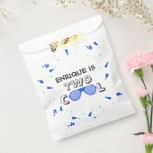 TWO Cool Sunglass 2nd Birthday Party Paper Plates Geschenktütchen (Versiegelt)