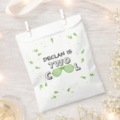 TWO Cool Sunglass 2nd Birthday Party Paper Plates Geschenktütchen (Ausgeschnitten)