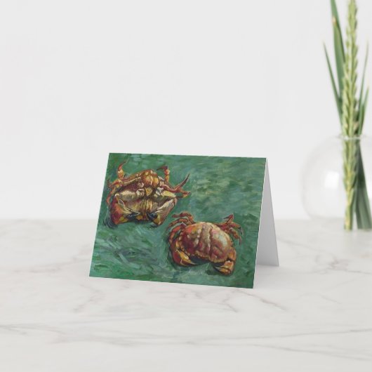 Two Crabs (F606) Van Gogh Fine Art Karte (Vorderseite)