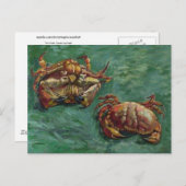 Two Crabs (F606) Van Gogh Fine Art Postkarte (Vorne/Hinten)