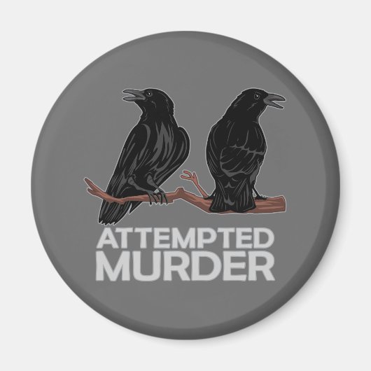 Two Crows = Attempfänger Magnet (Vorne)