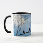 Two Crows On A Branch Tasse (Links)