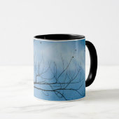 Two Crows On A Branch Tasse (VorderseiteRechts)