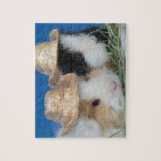 Two Cute Guinea Pigs Puzzle (Vertikal)