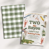 Two Da Bayou Birthday Invitation Einladung