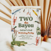 Two Da Bayou Birthday Invitation Einladung