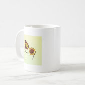 Two Daylilies having a Chat Kaffeetasse (Vorderseite Links)