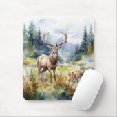 Two Deer Mousepad (Mit Mouse)