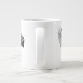 Two-Dog Sniffari in Fine Grain Jumbo-Tasse (Rückseite)