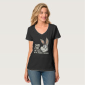 Two donkey who look into the eyes sarcasm T-Shirt (Vorderseite Vollansicht)