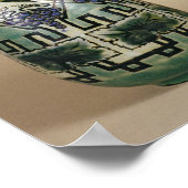 Two Doulton vases by Eliza Simmance, c.1880 Poster (Ecke)