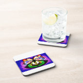 Two Doves  spring  Getränkeuntersetzer (Rechte Seite)