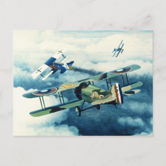 Two Down to Glory von William S. Phillips Postkarte (Vorderseite)