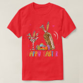 Two Easter Bartender Tools Bunny Leopard Funny Eas T-Shirt (Design vorne)