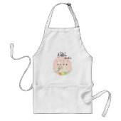 Two Easter Bunnies Personalized Apron Schürze (Vorne)