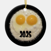 Two Eggs in Cast Iron Frying Pan Ornament (Vorne)