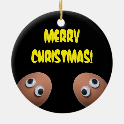 Two Eggs in Cast Iron Frying Pan Ornament (Hinten)