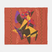  Two Elegant Black Women Fleecedecke (Vorderseite (Horizontal))