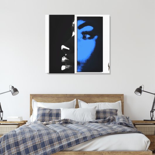 Two Equal Halves Leinwanddruck (Insitu (Schlafzimmer))