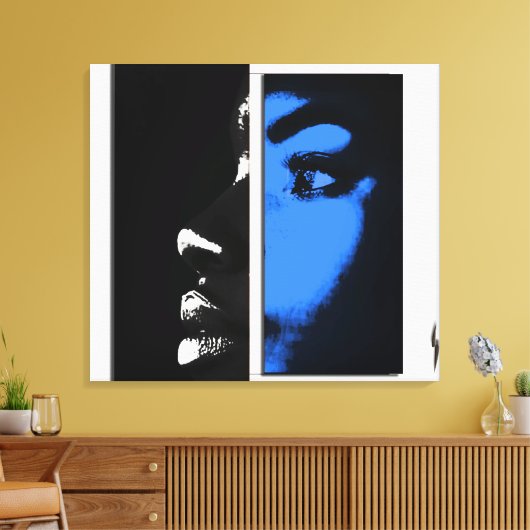 Two Equal Halves Leinwanddruck (Insitu (Wohnzimmer))